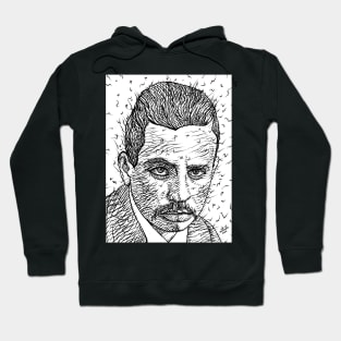 RAINER MARIA RILKE - ink portrait .1 Hoodie